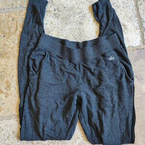 RARE $124 Alo Yoga High-Waist Leggings with pockets Jogger Pants Size XSMALL